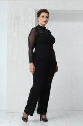 Лина брюки арт.Лина  (коричневый, черный)
