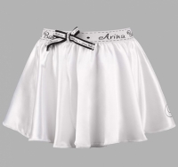 CHARMANTE атласная юбка с бантиком белая Arina Ballerina (Арина Балерина)