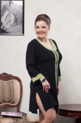 Lina туника арт.Верона (фисташка, сирень) #