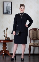 Lina жакет арт.Моно баклажан#