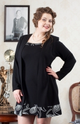 Лина платье арт.Двойка Жатка #