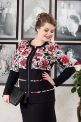 Лина жакет арт.Натали розы #