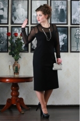 Лина платье арт.Симона 1 черный #