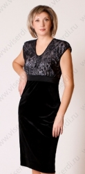 Viserdi платье арт.5022 чбл #