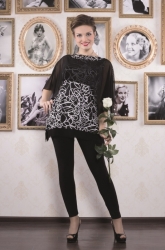 Лина блуза арт.Тома шнур #