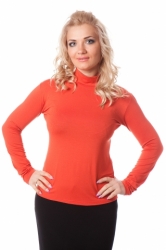 Valentina водолазка цвет.Терракот #