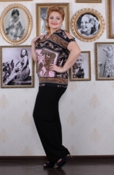 Лина блуза арт.Вера розовый #